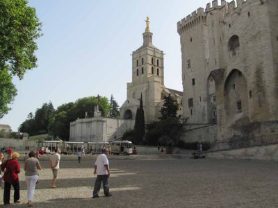 Visit to the Pope's Palace in Avignon