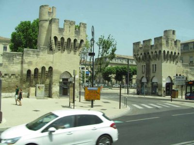 The Old City Wall of Avignon