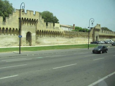 The Old City Wall of Avignon