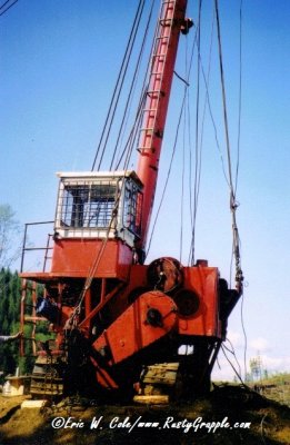 Madill 071 Yarder on Terex Crawler