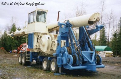 Skagit BU-737 on T-100 Trailer