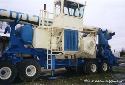 Skagit BU-737 on T-100 Trailer