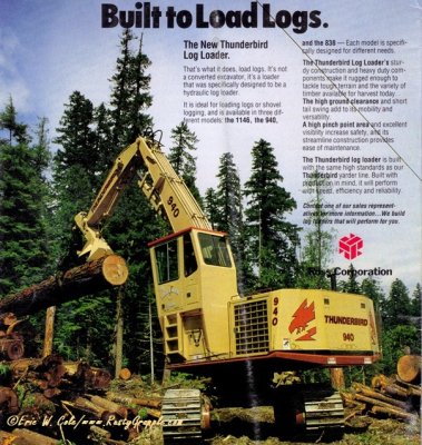 Built to Load Logs 1990 Magazine Ad