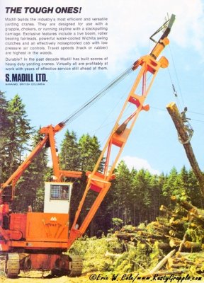 Madill 044 Yarder 1981 Advertisement