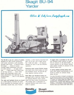 Skagit BU-94 Brochure Cover