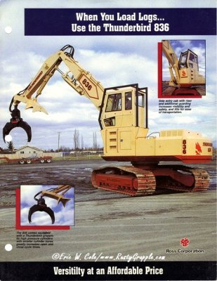 Thunderbird 836 Brochure Cover