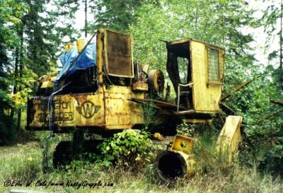 Trackloader Near the Old Rail Spur