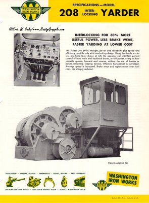 Model 208 Yarder Brochure Cover