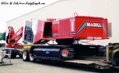 Madill 2800 on Nygaard Lowbed