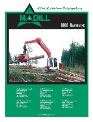 -- Madill 1800 -- Harvester Brochure