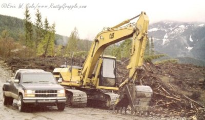 Caterpillar 315L at Snoqualmie -1999