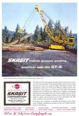 1960's Skagit Ad Early Skagit GT-5