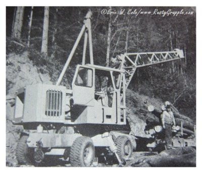 1960's- Skagit SJ-2R Loading Logs