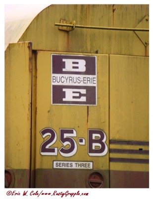 Bucyrus-Erie 25-B at Ketchikan. Alaska