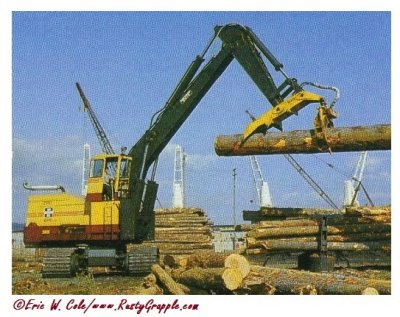 Bucyrus-Erie 65-HL Crawler Log Loader