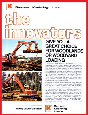 1977 Koehring Ad 'The Innovators'
