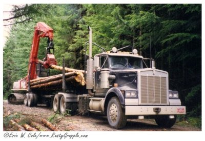 Truck #16 Loading at Signal Peak- '96