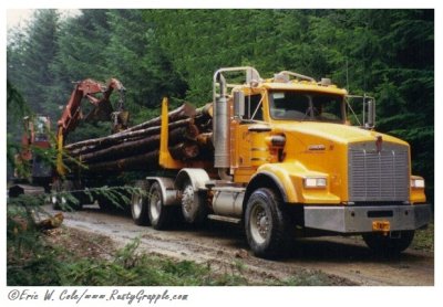 Truck #18 Loading at Signal Peak- '96