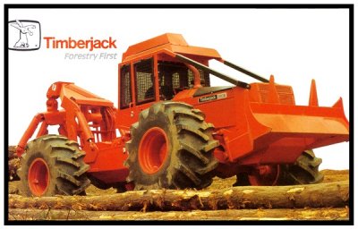 1991 Ad/Promo Pic Timberjack 380B
