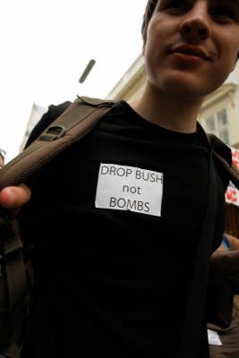 DSC02182 drop bush not bombs.JPG