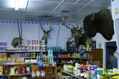 just a stop on the side of the road: the kimberly mini mart.