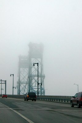 Its foggy on the way home!