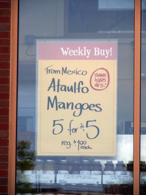 June 15: A trip to Portland finds strange advertising at Whole Fooods.