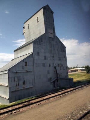 Farms require grain elevators...