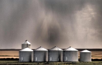 ...as we pass many farms....