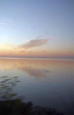 Early morning finds us near Lake erie!