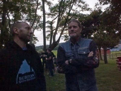 Ron and a cousin of Randy's.