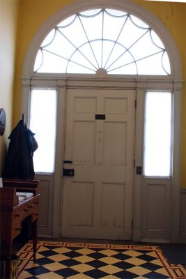 Back entrance....