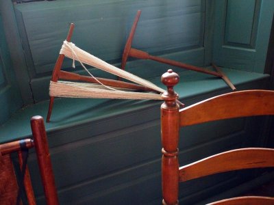 and weaving! Or spinning?