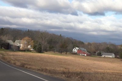 Dec. 29: The usual view is pretty...nice sky!