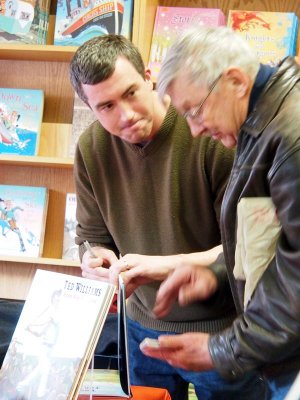 books get signed....