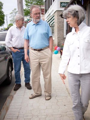 May 23: Rich & Frances visit.
