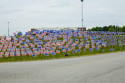 June 2: We're off to the Maine Democrat Party Convention in Augusta...