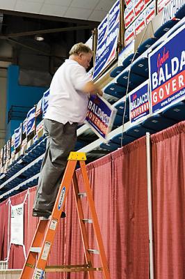 Day one is time to get your candidate displayed....