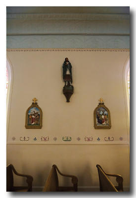St. Anne's Catholic Church on Indian Island, Old Town, Maine.