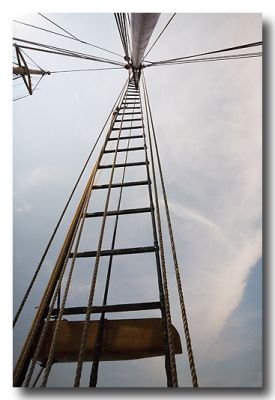 And these old masts are reminders of days gone!