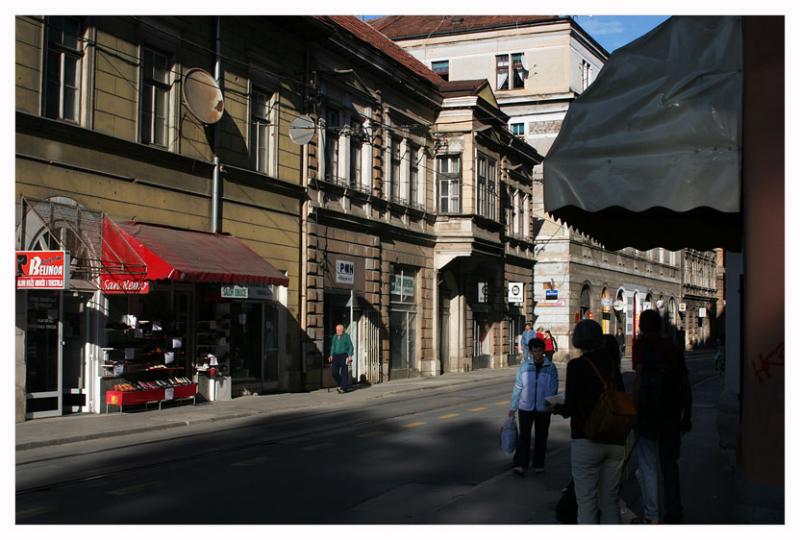 Sarajevo,on a mainstreet