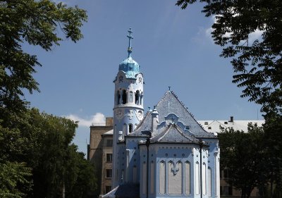 Blue Church - Art Nouveau Highlight in Bratislava,Slovakia