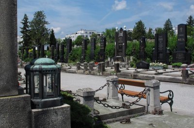 Cemetery Baumgarten in Vienna