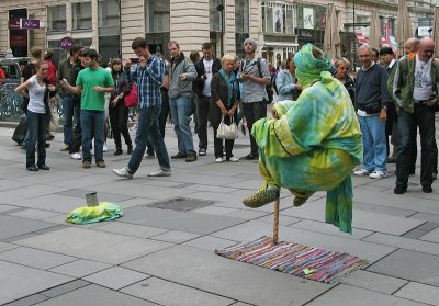 Street Entertainment in Vienna