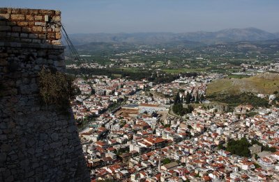 Nauplio,view from fortress