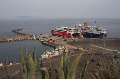 Rafina ferry harbour