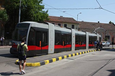 tram in Oradea
