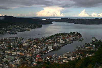 Bergen,from Floyen