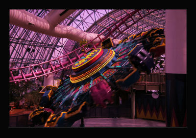 Circus-Circus;indoor amusement park offers 16 rides
