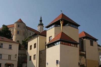 Architektur,Schloss im Hintergrund